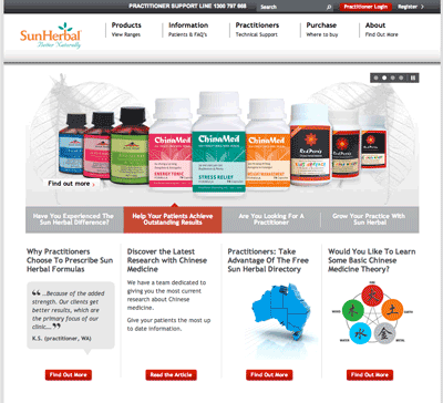 Sun Herbal Launch new website experience