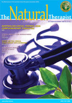 The Natural Therapist Nov 08