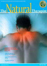 The Natural Therapist Nov 08